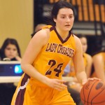 Elk County Catholic's Kirstie Wehler scored 11 points in Saturday's loss to Kennedy Catholic. (Photo by Don Long)