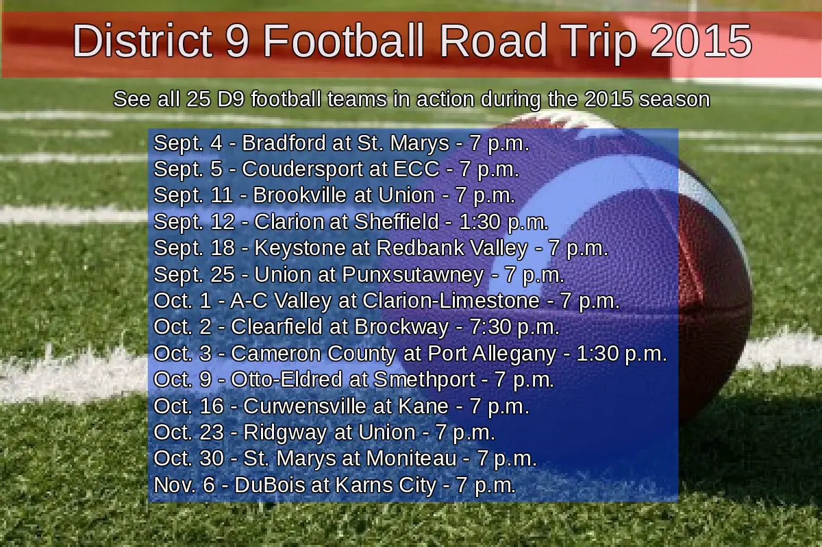 football road trip packages