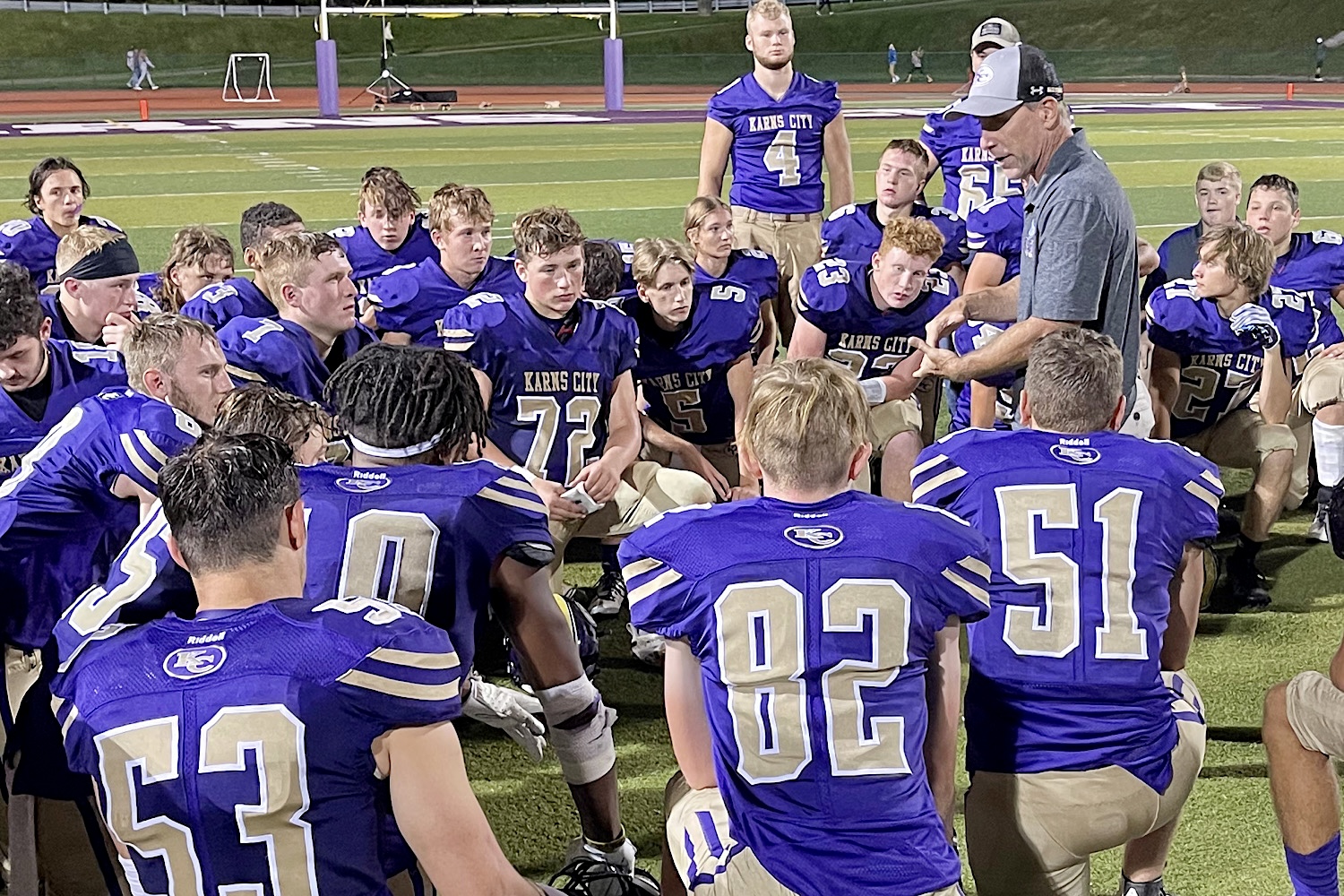 The Gremlin Way With Two Injured Quarterbacks, Karns City Runs 50