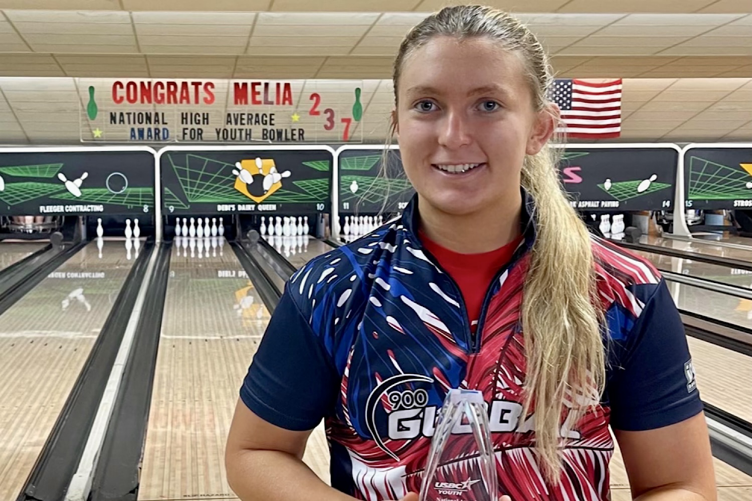 BEST OF THE BEST DuBois Central Catholics Melia Mitskavich Had Highest Youth Bowling Average in Nation Last Year, Chasing PBA Junior National Title Next Month
