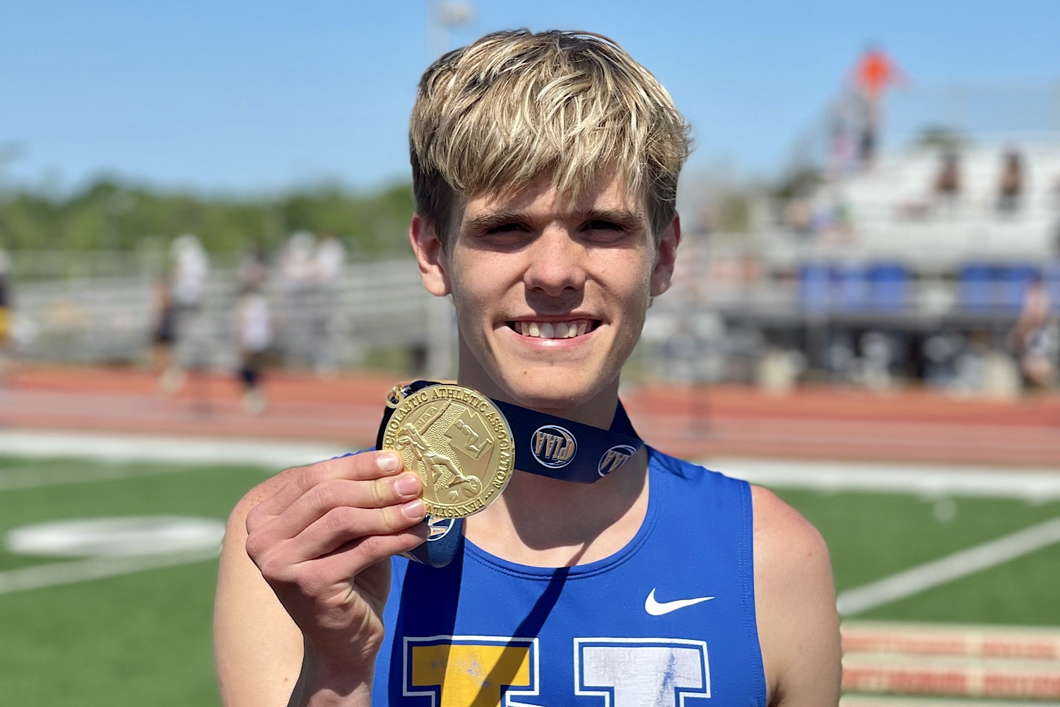 AMONG THE BEST: Union's Hayden Smith Ties for Second in High Jump